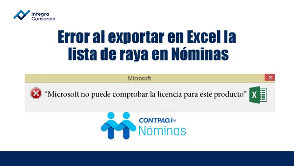 Artículo: Error al exportar en Excel la lista de raya en nominas 