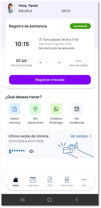 Aplicación de CONTPAQi Colabora