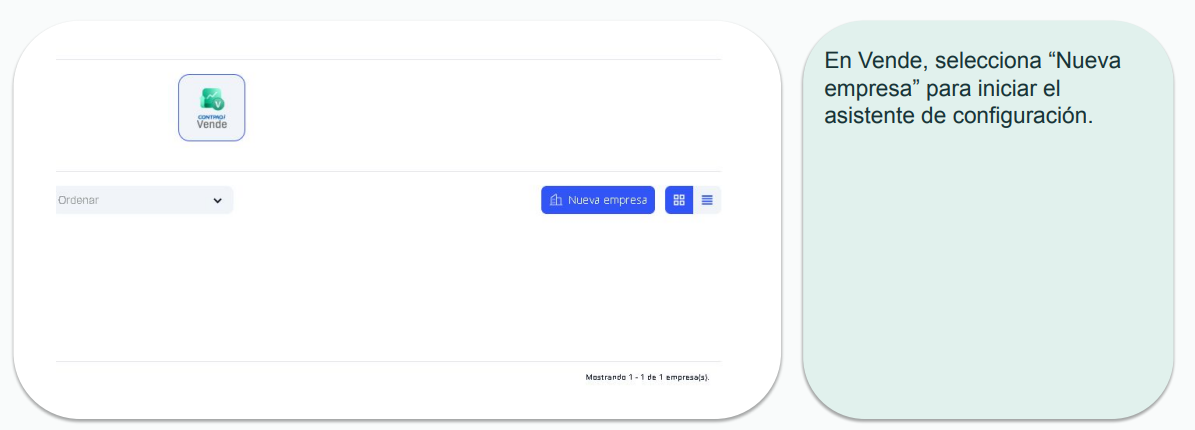 Configuración de empresa en CONTPAQi Vende