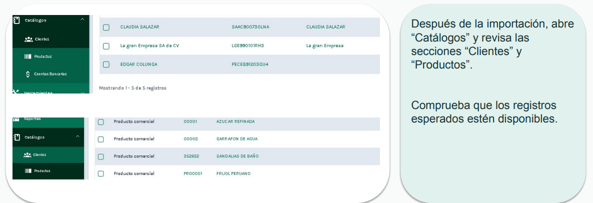 Importación de Catálogos en CONTPAQi Vende
