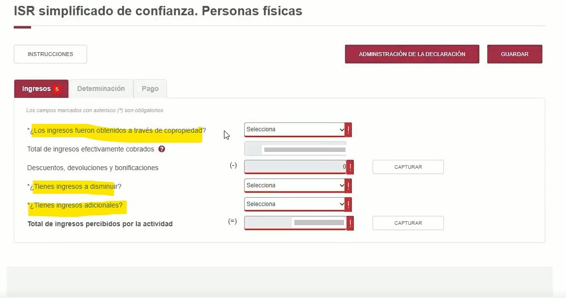 ISR Personas Físicas